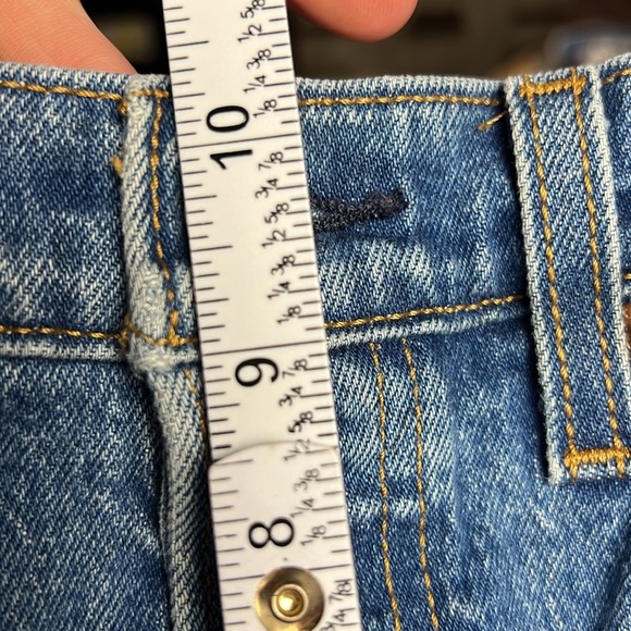 Levi’s Premium WOMEN'S WEDGIE STRAiGHT LEG‎ STYLE JEANS 30x25 Denim casual Y2K - Picture 7 of 12